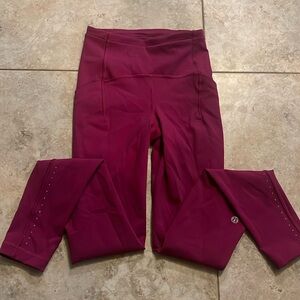 Lululemon Swift speed high-rise tight 28’ size 0